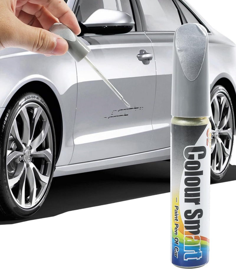 AOCISKA Car Scratch Remover,Car Paint Scratch Repair,Car Scratch Remover Pen,Car Accessories Car Pro Mending Car Remover Scratch Repair Paint Pen,Touch Up Paint for Cars Paint Scratch Repair (Silver) - Image 1